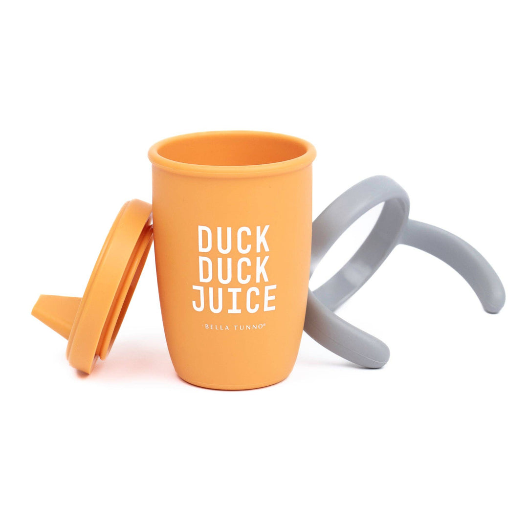 Duck Duck Juice Happy Sippy Cup: Orange