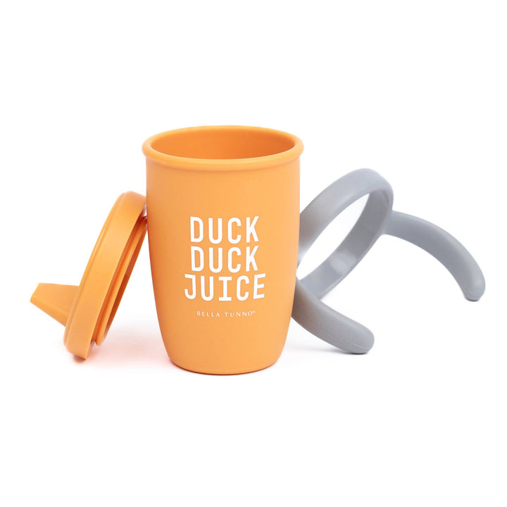 Duck Duck Juice Happy Sippy Cup: Orange
