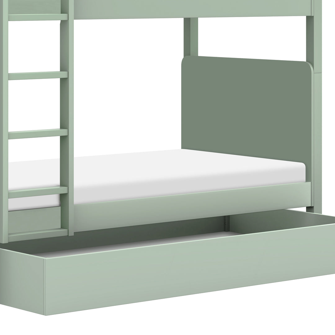 Babyletto TipToe Twin Storage Trundle Bed