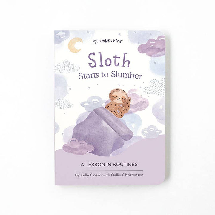 Sloth's Routines Plush Snuggler Set - with 2 books! by Slumberkins Inc. - product view 9