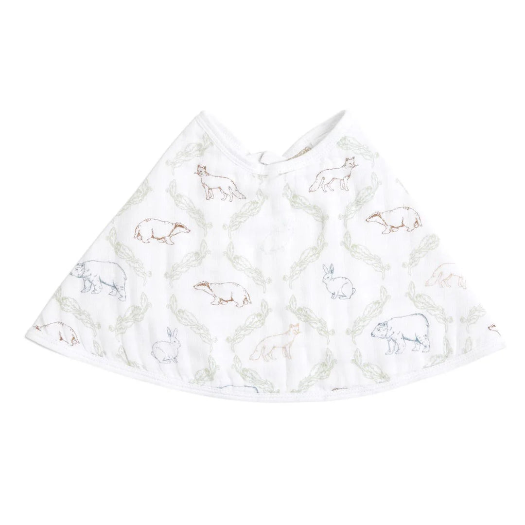 Woodland Classic Muslin Burpy Bib