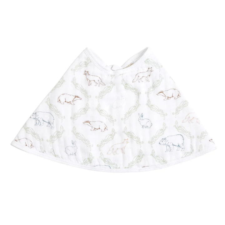 Woodland Classic Muslin Burpy Bib