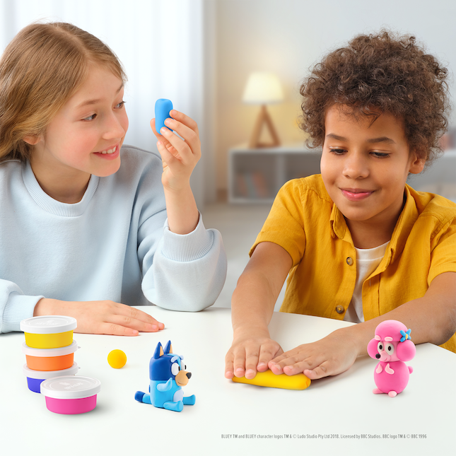 Hey Clay- Bluey and Friends