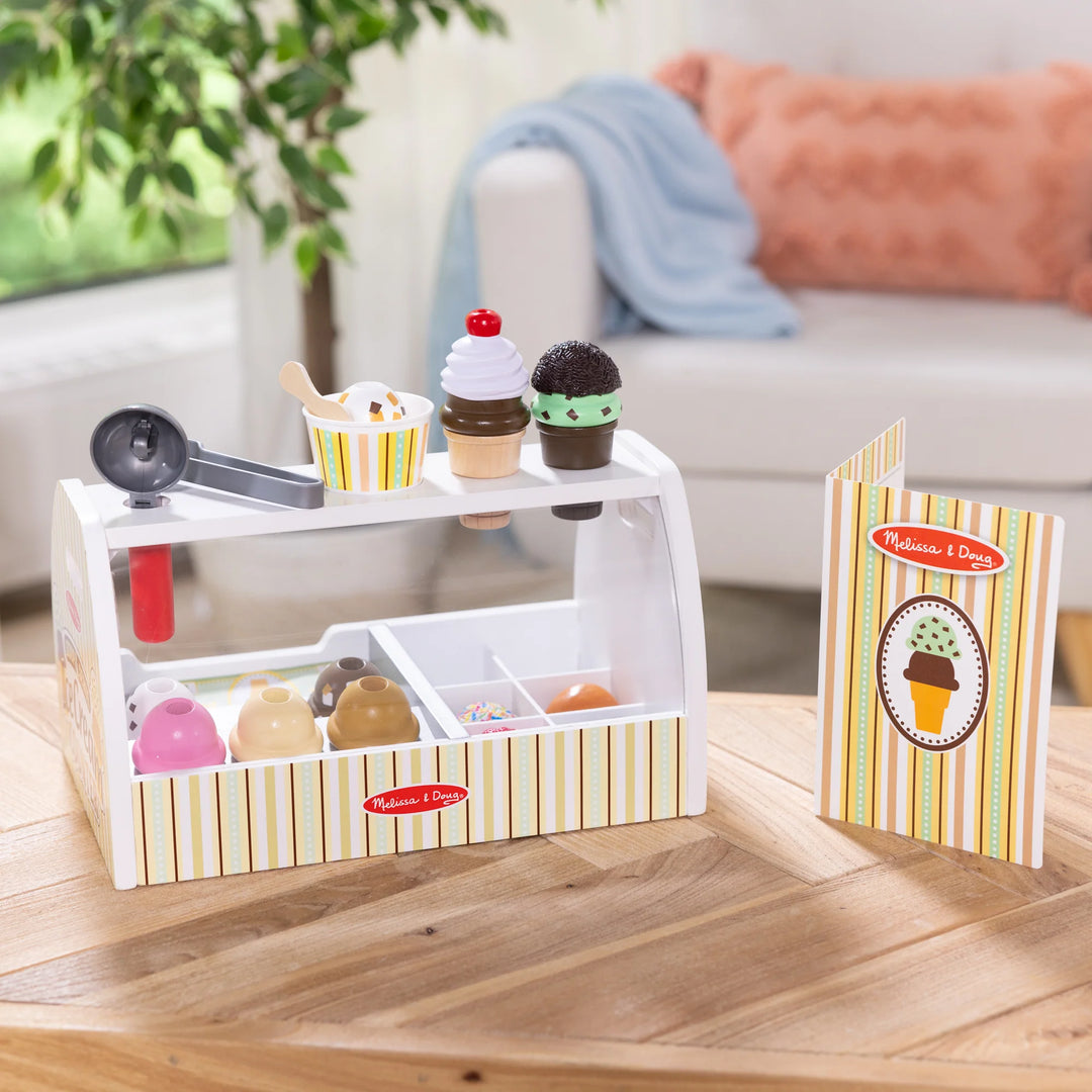 Scoop & Serve Ice Cream Counter