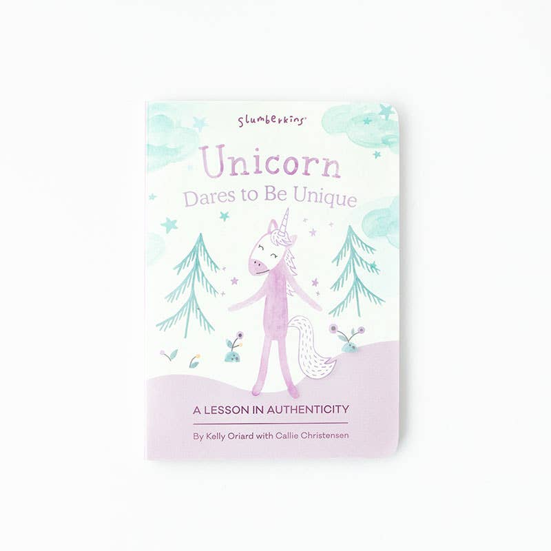 Unicorn's Authenticity Plush Snuggler Set - with 2 books! by Slumberkins Inc. - product view 7