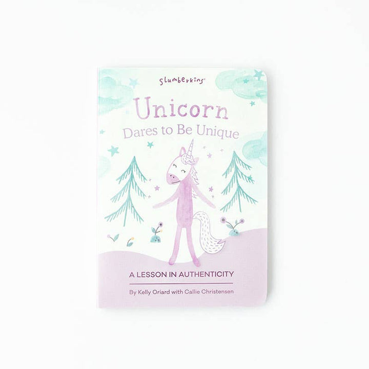 Unicorn's Authenticity Plush Snuggler Set - with 2 books! by Slumberkins Inc. - product view 7