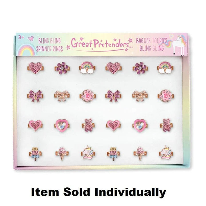 Bling Bling Spinner Rings