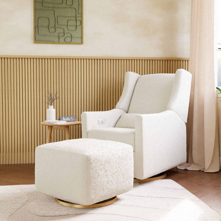 Babyletto Kiwi Electronic Recliner and Swivel Glider with USB port