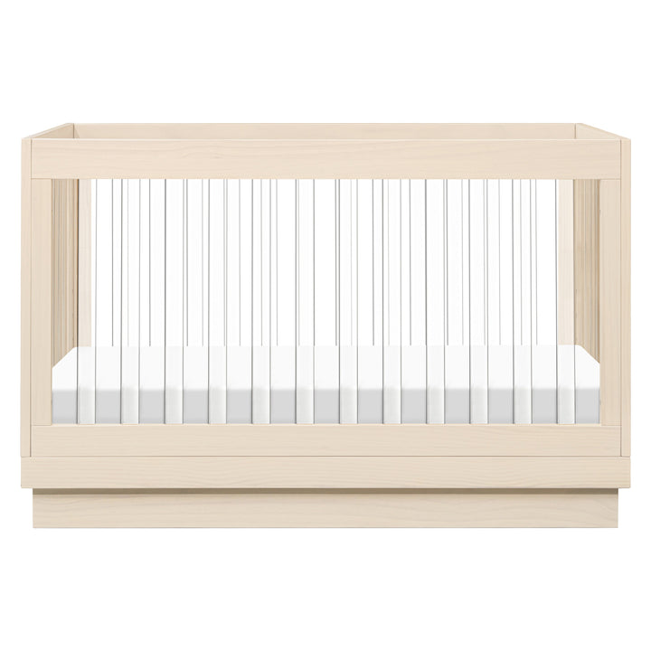 Babyletto Harlow Acrylic 3-in-1 Convertible Crib with Toddler Bed Conversion Kit