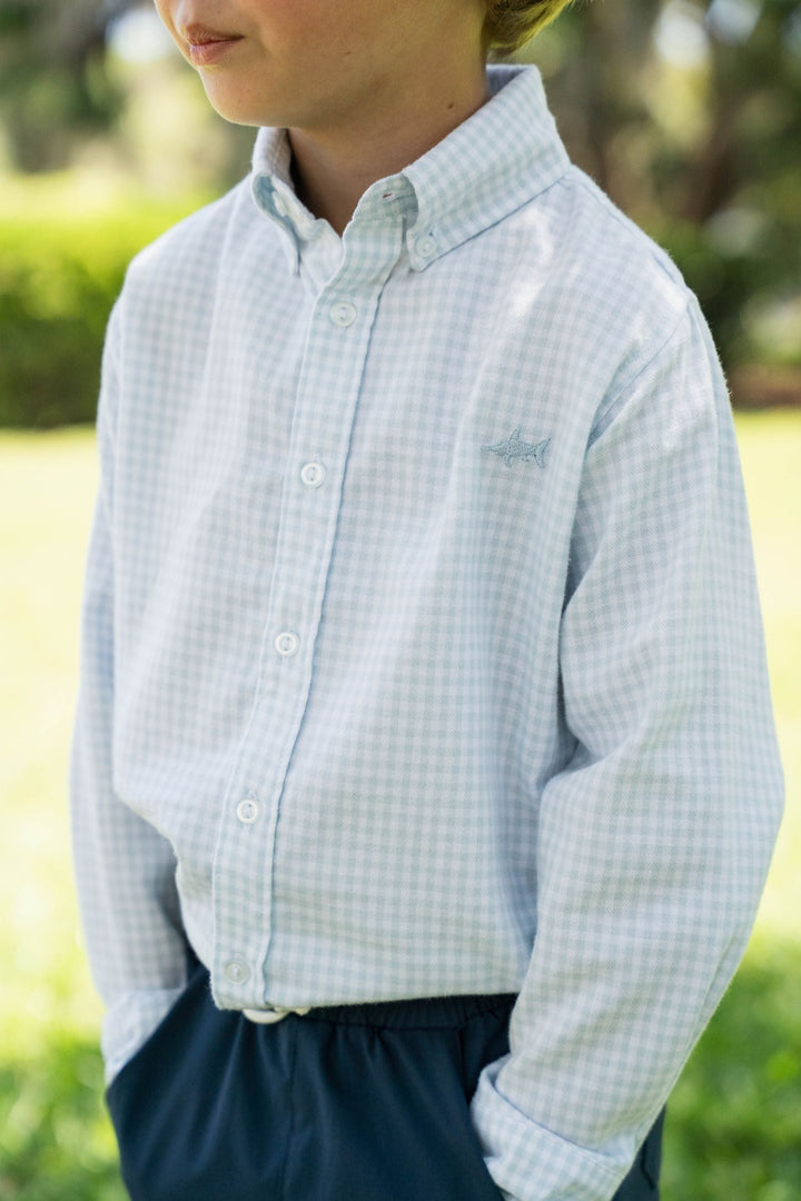 Blue Check Carter Oxford Shirt