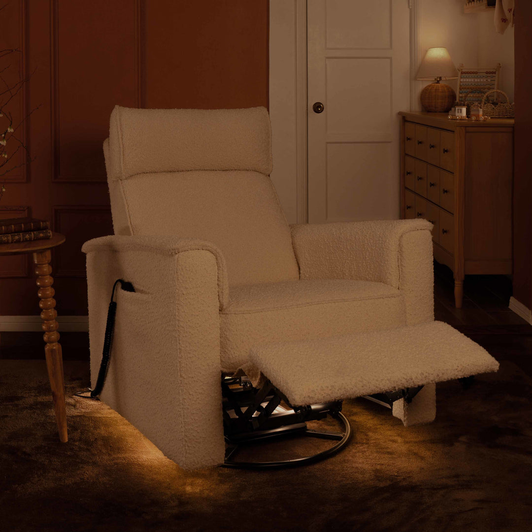 Namesake Willa Deluxe Power Recliner and Swivel Glider with Heat & Massage