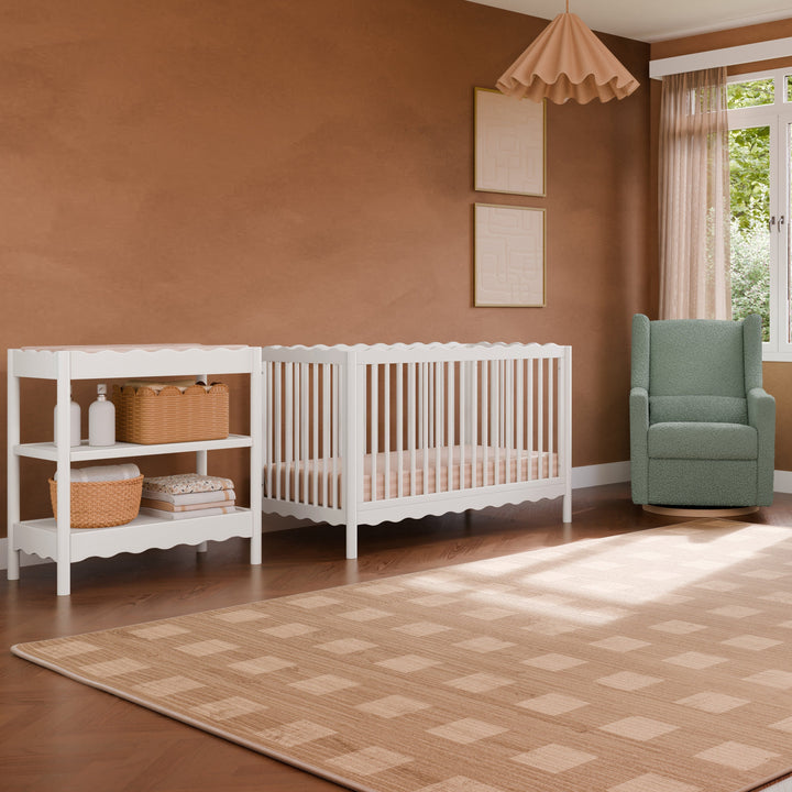 Babyletto Swell 4-in-1 Convertible Crib with Toddler Bed Conversion Kit