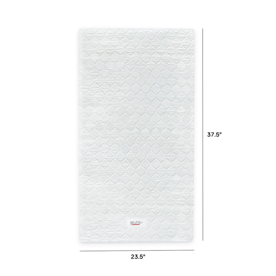 M5346C,Babyletto,Pure Core Non-Toxic Mini Crib Mattress with Hybrid Cover