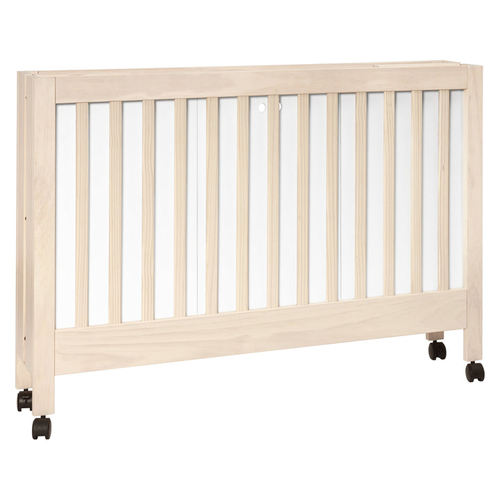 Babyletto Maki Portable Folding Crib with Toddler Bed Conversion Kit