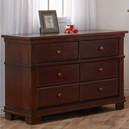 Pali Napoli Double Dresser - baby crib