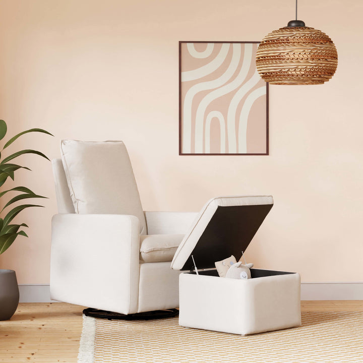 Babyletto Cali Pillowback Swivel Glider