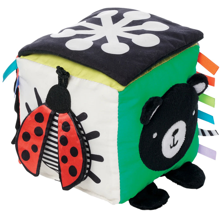 Wimmer Discovery Cube by Manhattan Toy Company - close-up detail