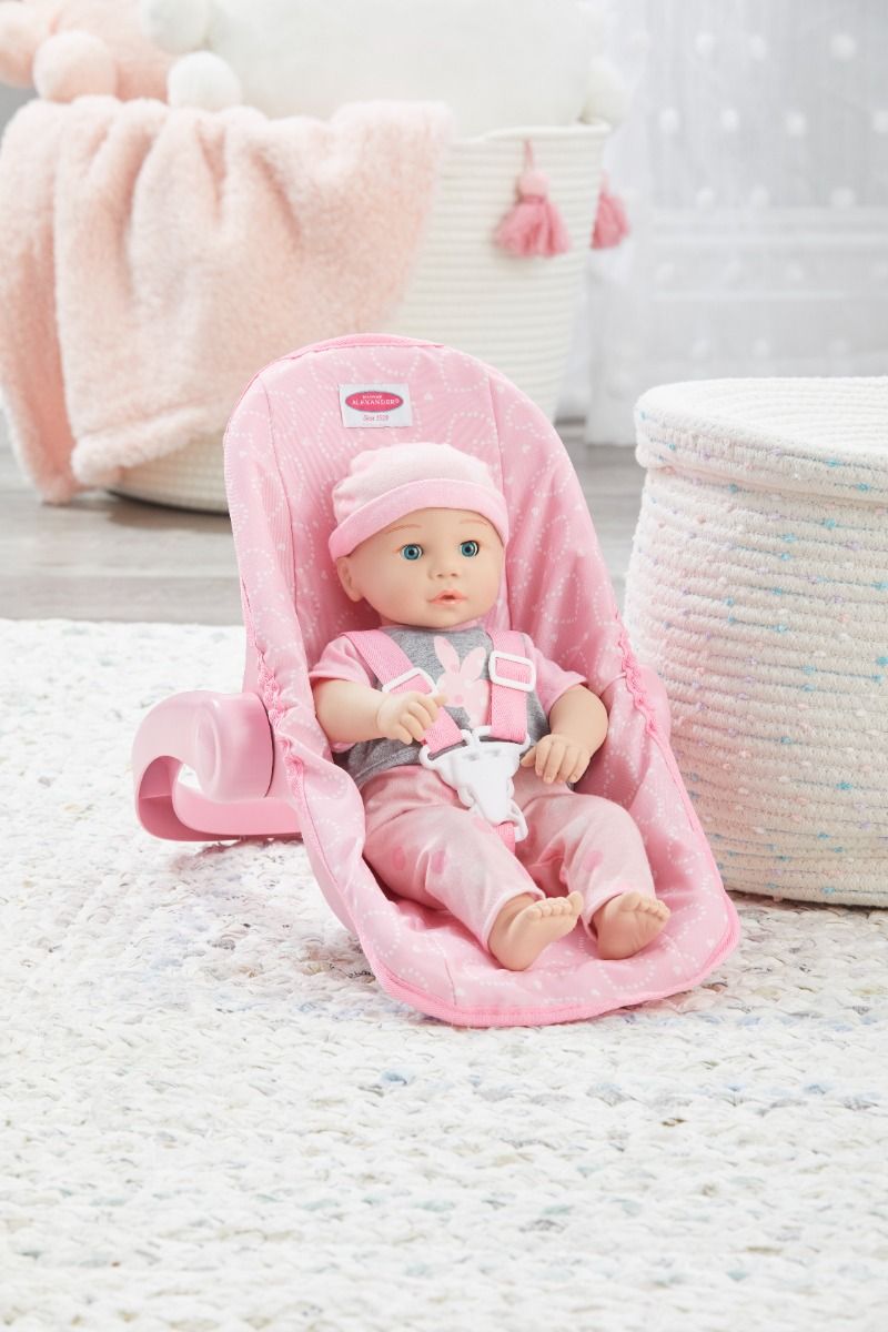 Pink hearts Car Seat/Carrier