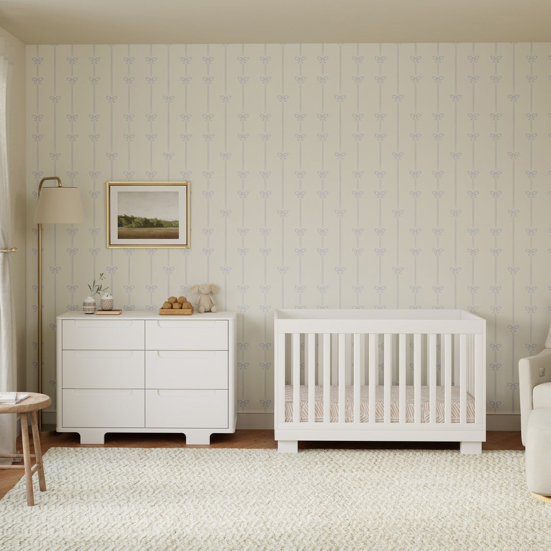 Babyletto Modo 3-in-1 Convertible Crib with Toddler Bed Conversion Kit