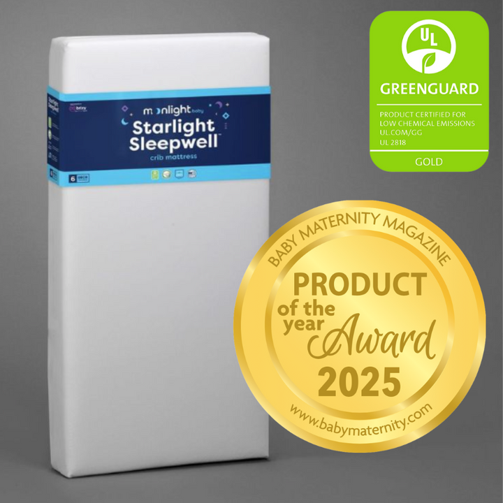 Moonlight Starlight Sleepwell Crib Mattress by Moonlight Slumber - alternate angle