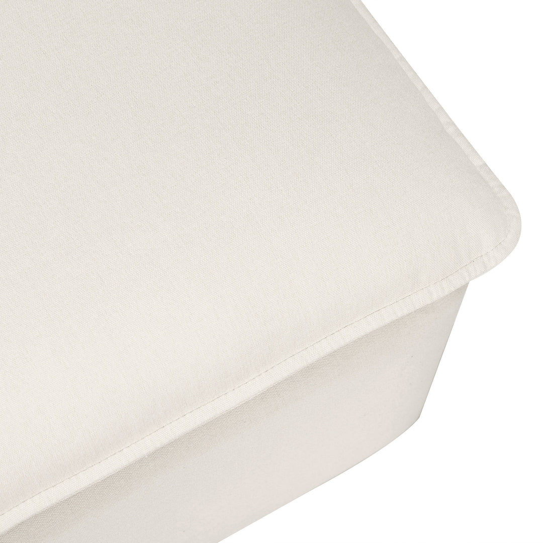 Babyletto Cali Storage Ottoman in Eco-Performance Fabric | Water Repellent & Stain Resistant