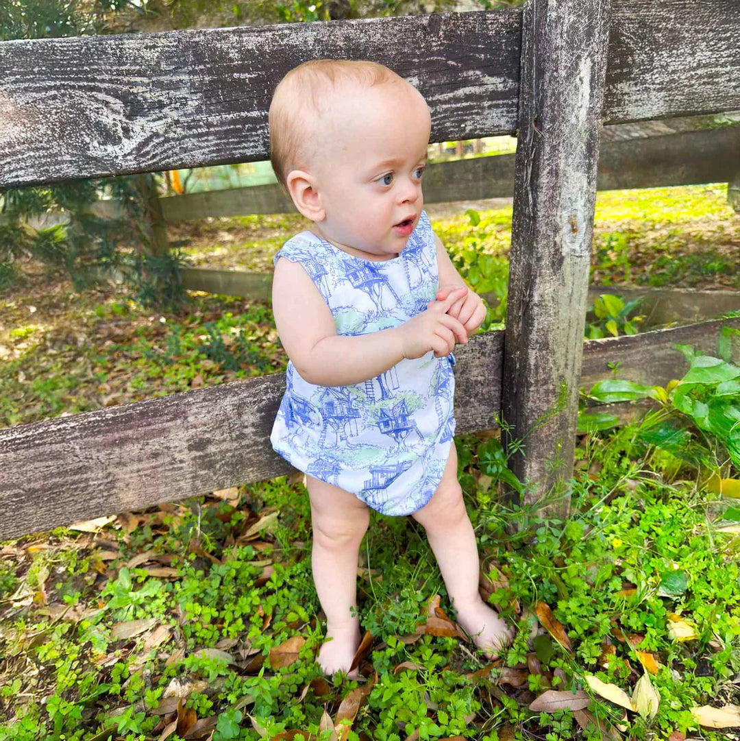 Baby Boy Sleeveless Bubble - Canopy Club