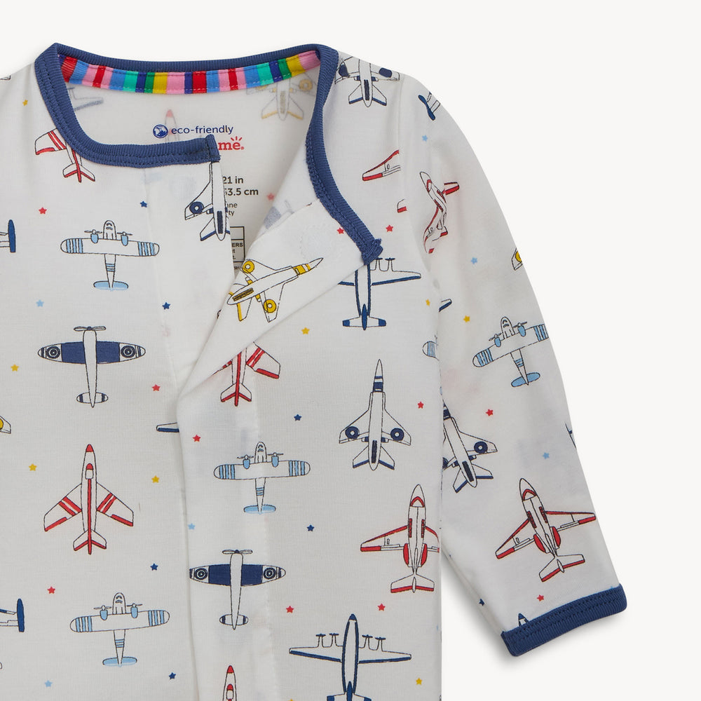 Just Plane Fun Modal Magnetic Footie by Magnetic Me - alternate view