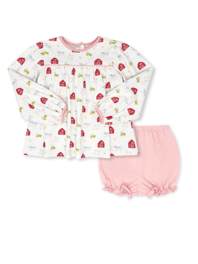 Betsy Bloomer Set Long Sleeve - Barnyard Tales