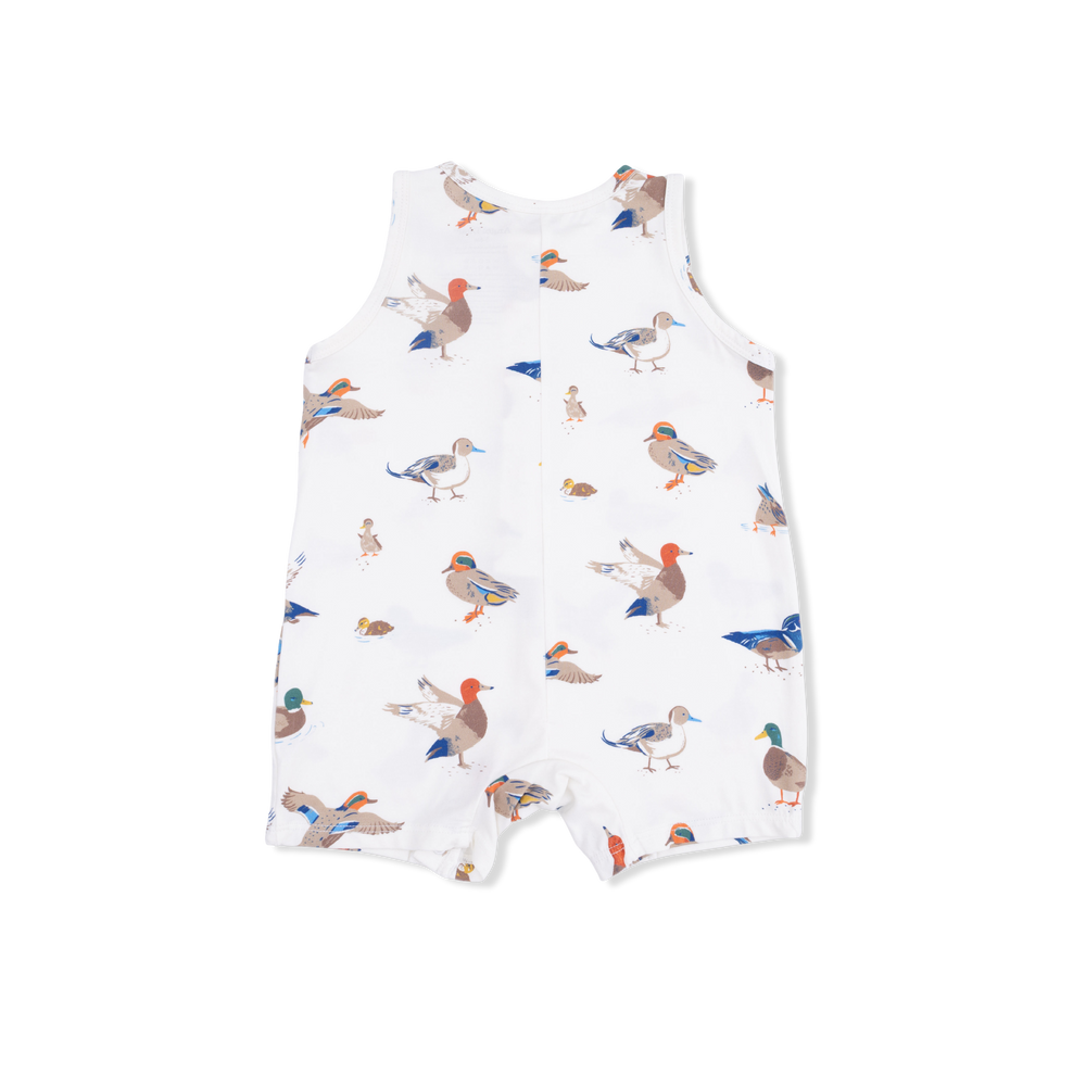 Ducks - Sleeveless Shortie Romper by Angel Dear - alternate view