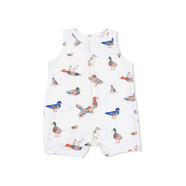 Ducks - Sleeveless Shortie Romper