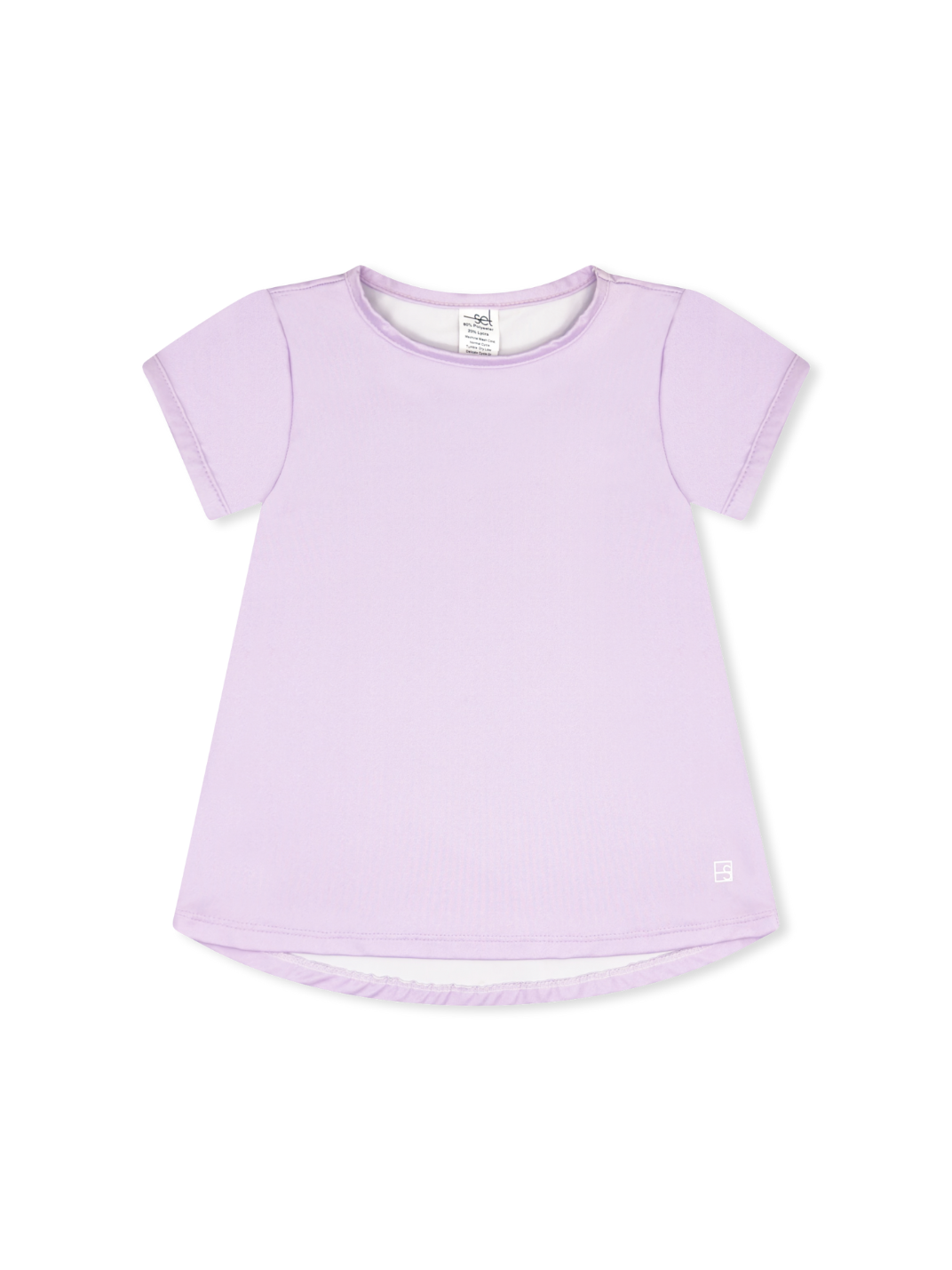 Bridget Basic Tee - Petal Purple by Set Athletics - kids t-shirt