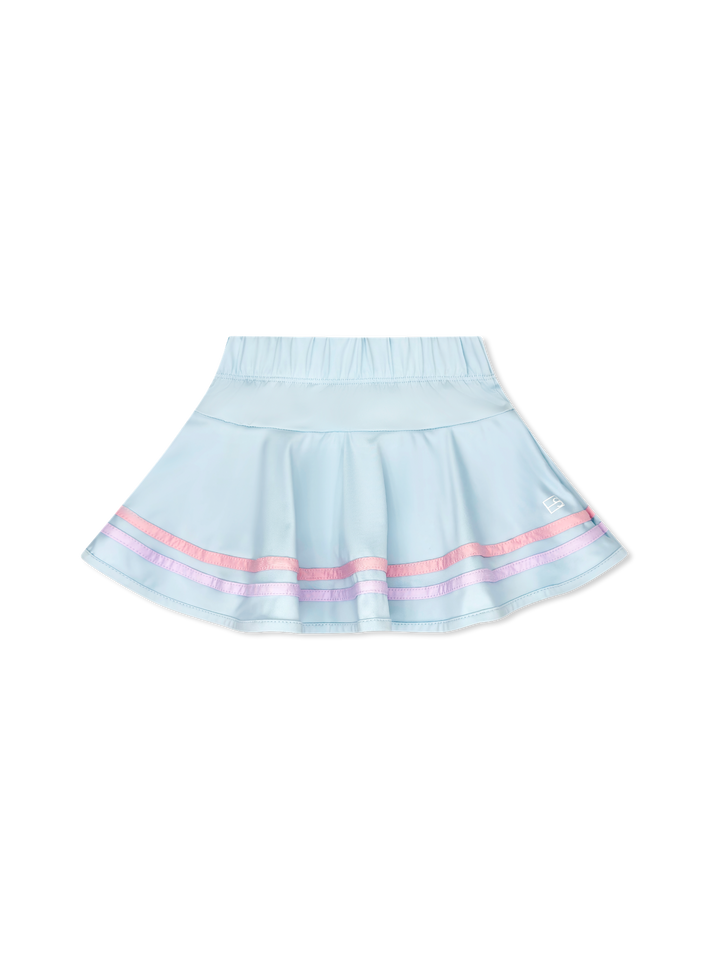 Callie Skort - Cotton Candy Blue, Pink, Petal Purple by Set Athletics - kids activewear