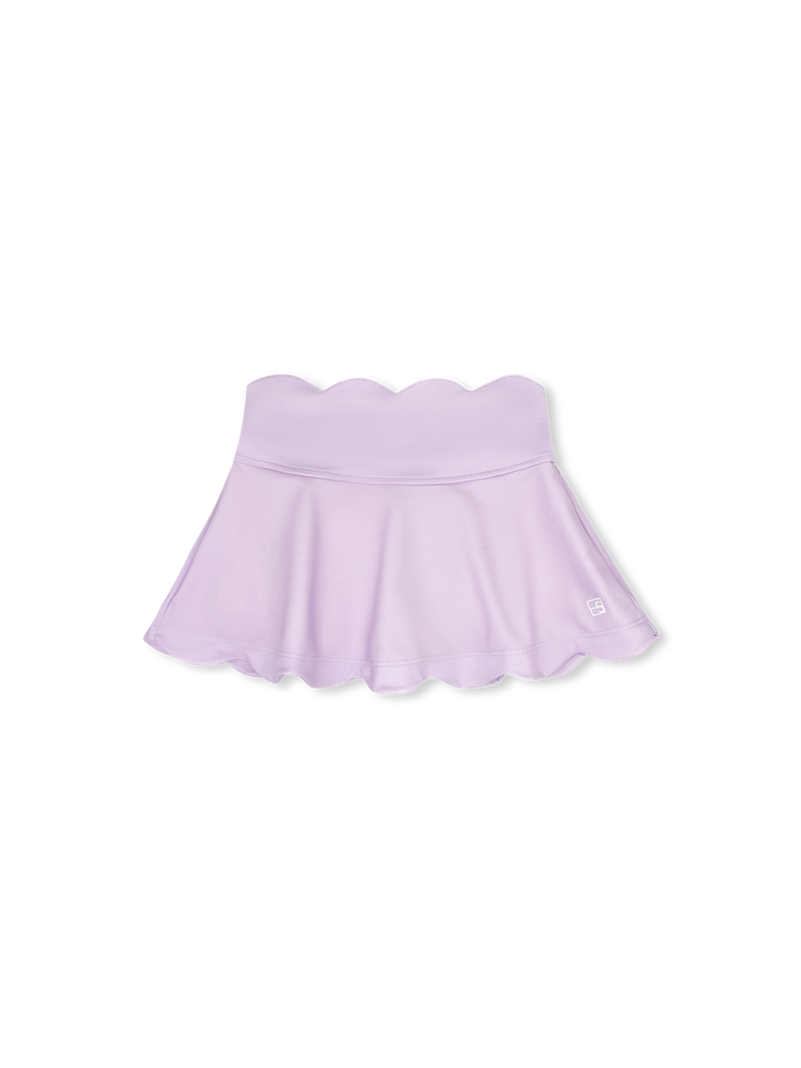 Zoe Scallop Skort - Petal Purple