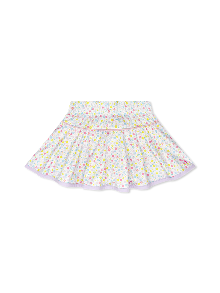 Quinn Skort - Sunny Day Floral, Cotton Candy Pink