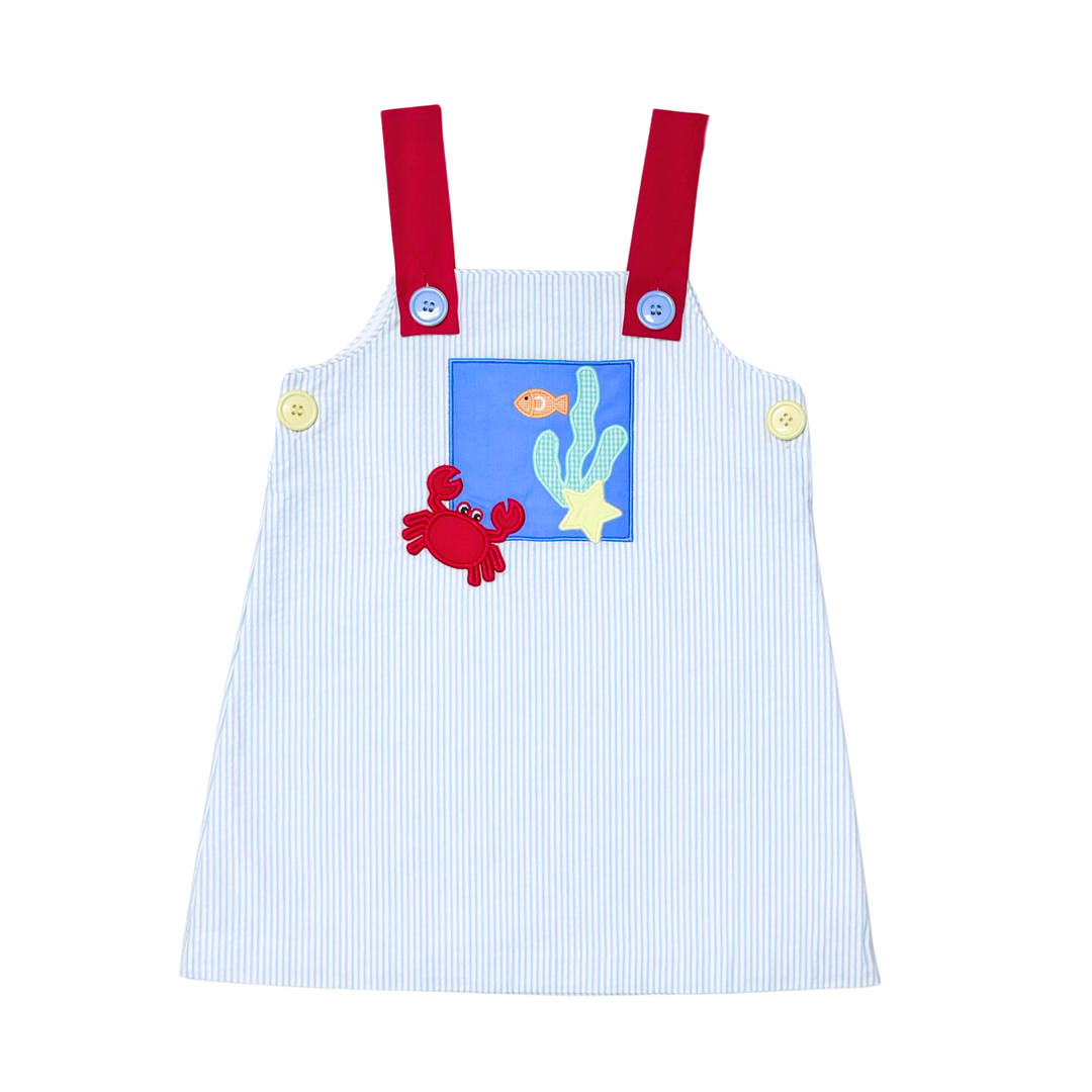 Crab Bryce Dress by Zuccini Kids - baby dress
