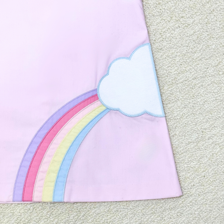 Rainbow Amelie Dress by Zuccini Kids - detail view