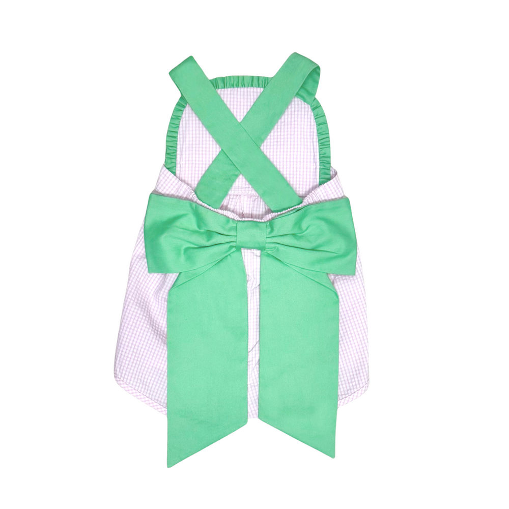Watermelon Ruffle Front Overall by Zuccini Kids - alternate view