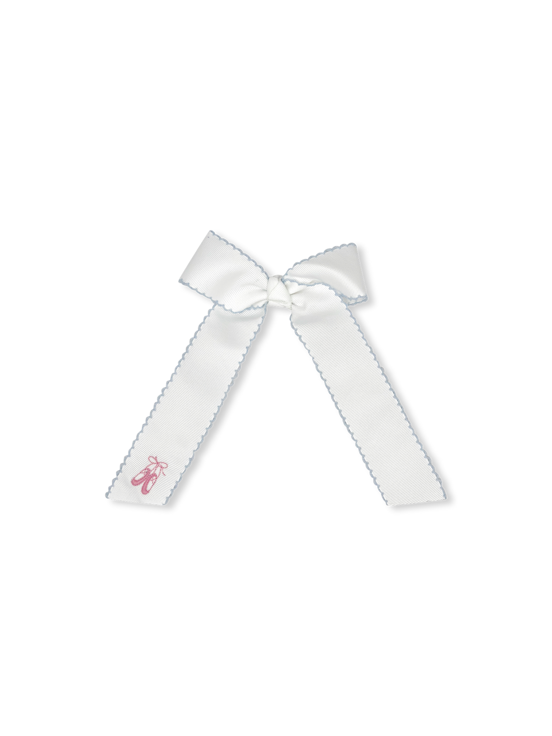 Lola Long Bow - Ballet Slipper