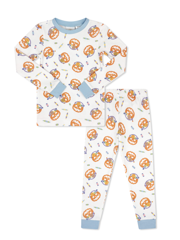 Blue Boo to You Once Upon a Time Sleepers by Lullaby Set - back view