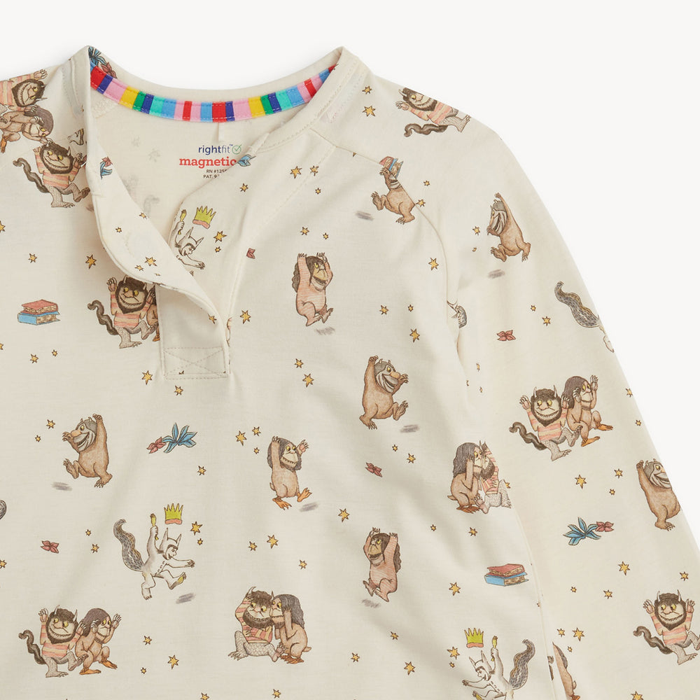 Where The Wild Things Are Nightgown by Magnetic Me - alternate view