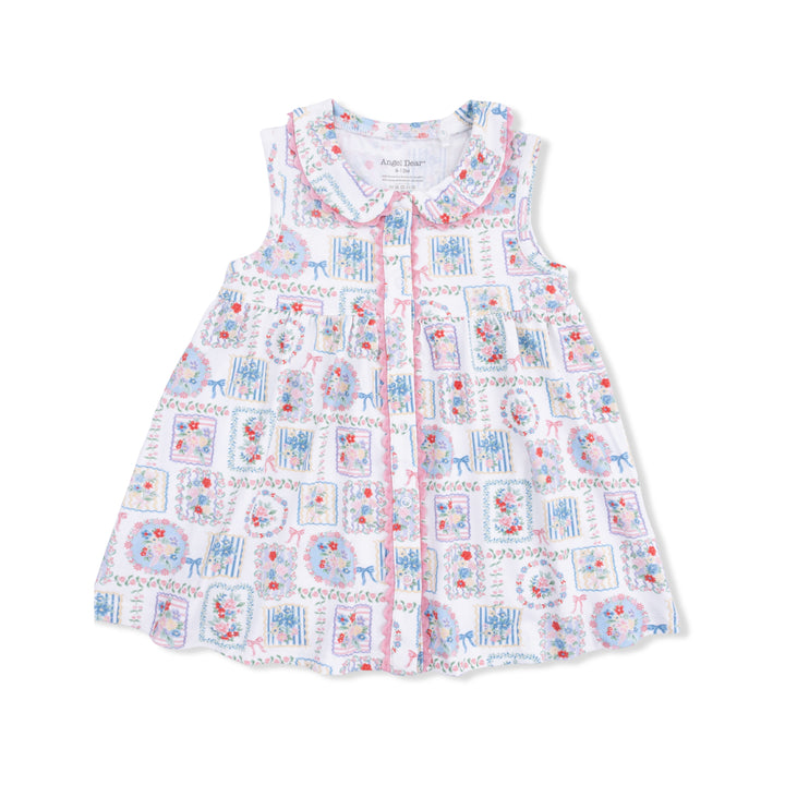 Julep's Floral Patchwork - Jill Dress Sleeveless With Bloomer