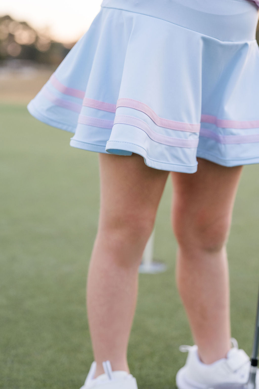Callie Skort - Cotton Candy Blue, Pink, Petal Purple by Set Athletics - alternate view