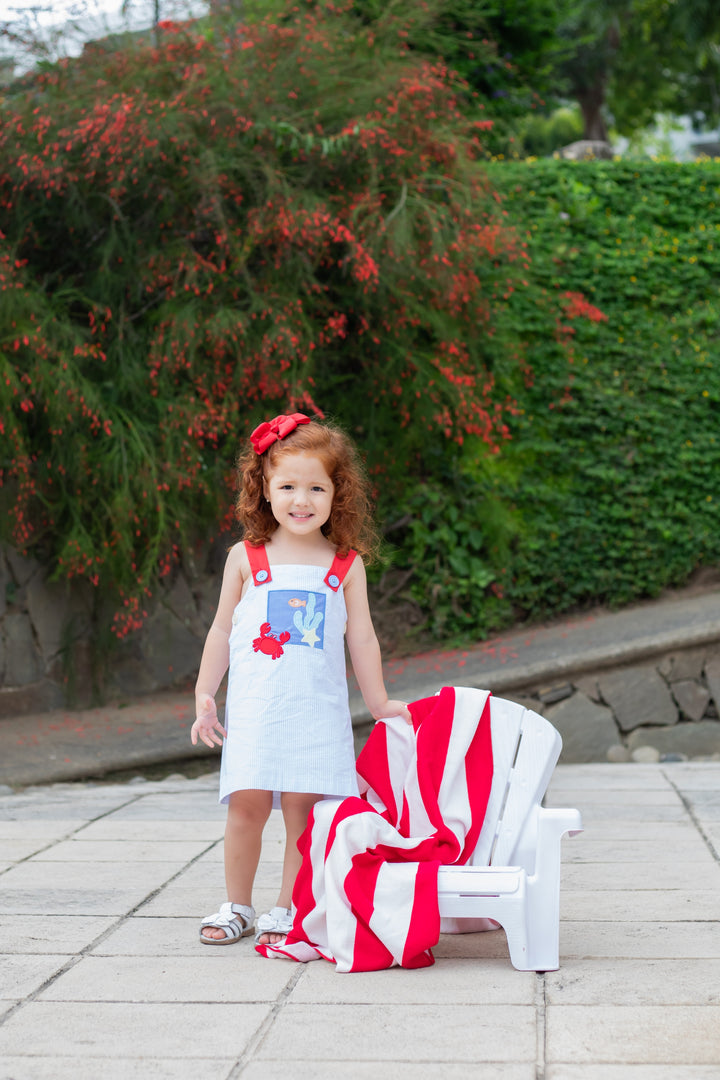 Crab Bryce Dress by Zuccini Kids - alternate view