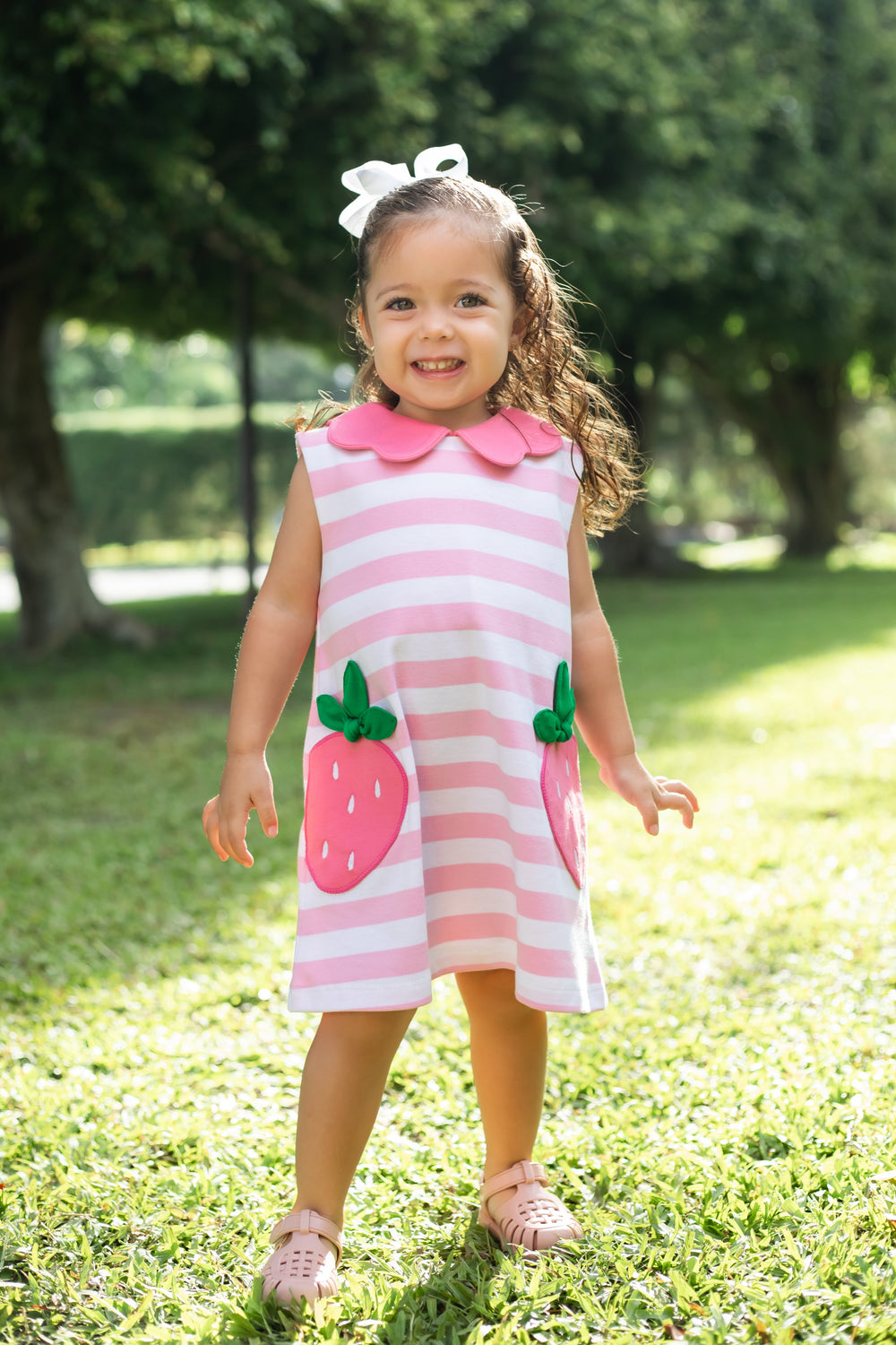 Strawberry Bryar Dress by Zuccini Kids - alternate view