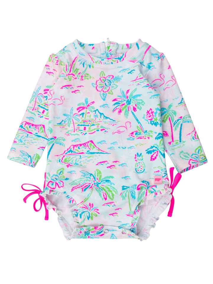 Long Sleeve One Piece Rash Guard