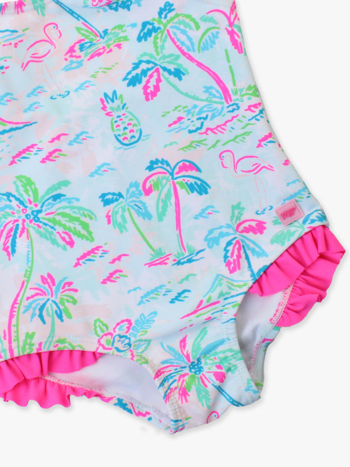 Tie Shoulder One Piece