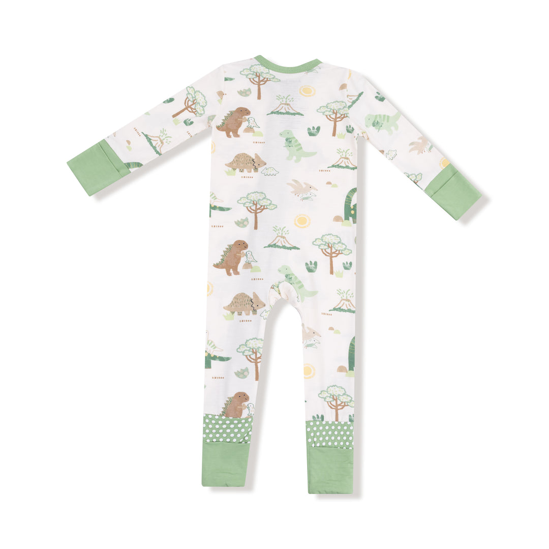 Baby Love Dinos 2 Way Zipper Romper