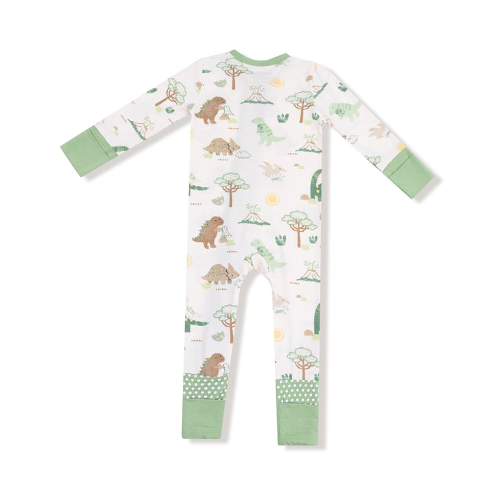 Baby Love Dinos 2 Way Zipper Romper