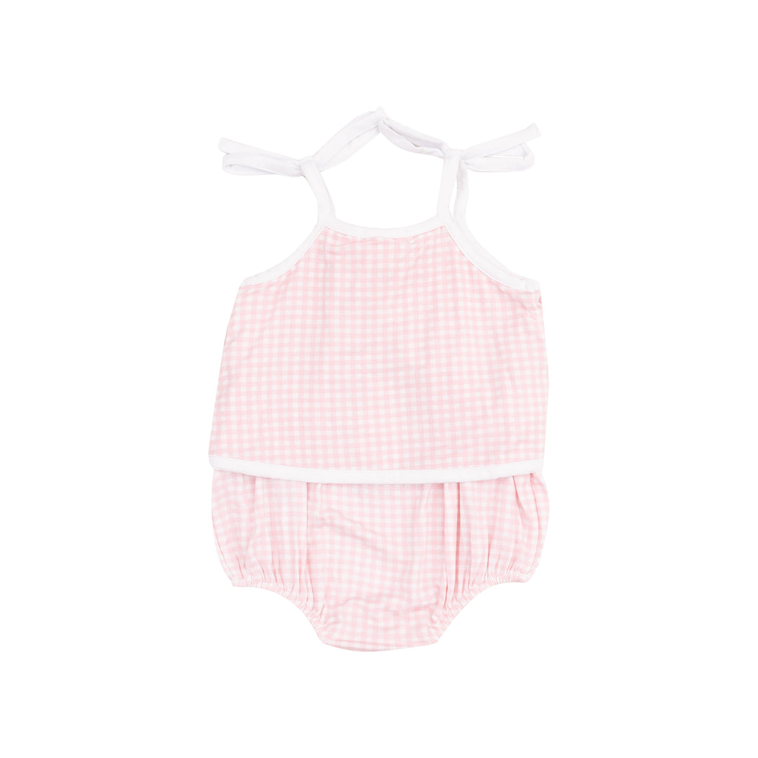 Mini Gingham Swing Front Sunsuit