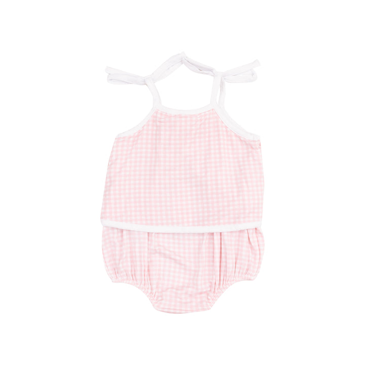 Mini Gingham Swing Front Sunsuit